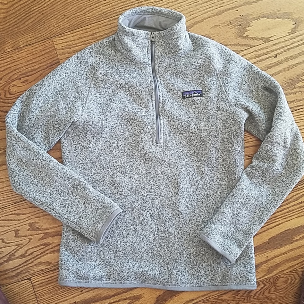 Patagonia Women's better sweater birch white